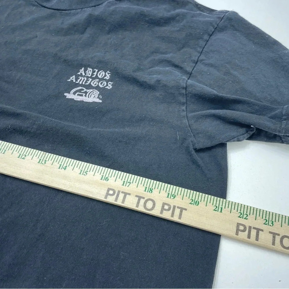 Sketchy Tank Mens Size L Adios Amigos short sleeve shirt 1957 - Picture 5 of 7